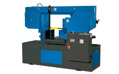 Sierra de cinta FAT 71.61 SA 90º: la doble columna para el corte de piezas de grandes dimensiones