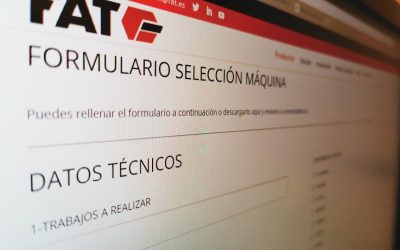 Cómo funciona el formulario de selección de máquinas FAT