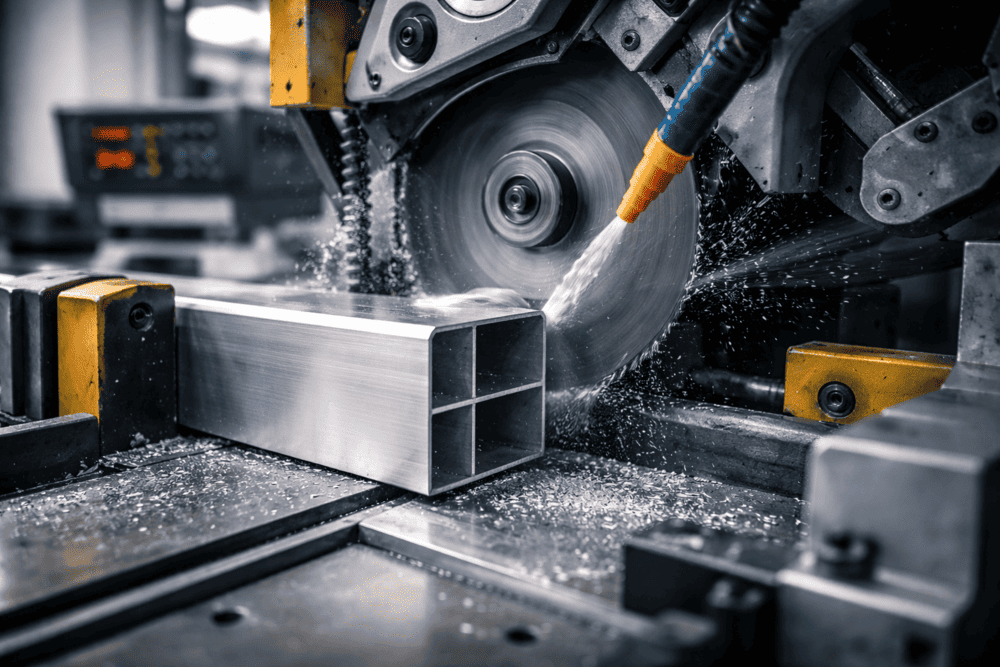como cortar aluminio