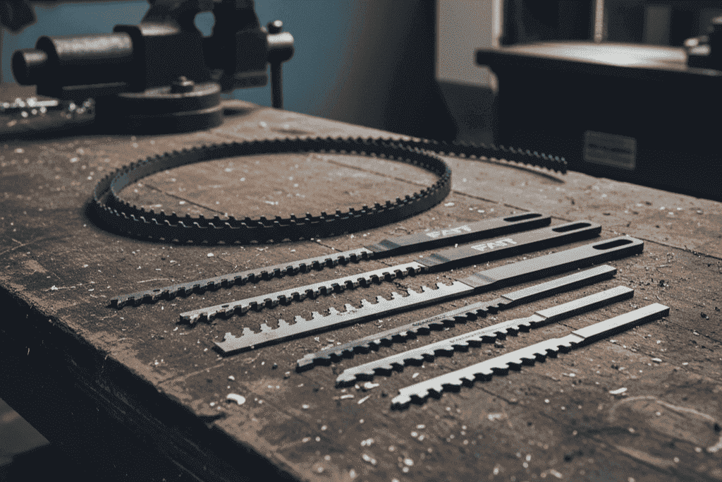 tipos de hojas de sierra para metal